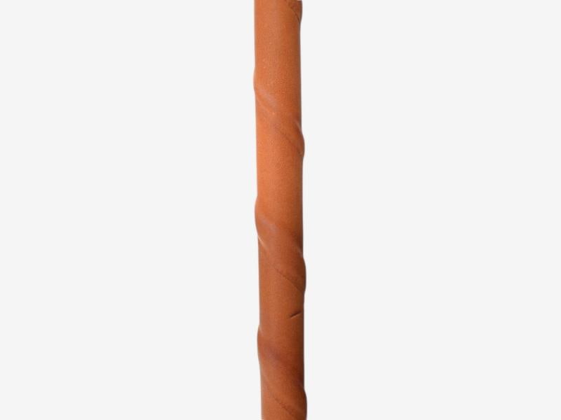 E.W.A., Swedish Modern, Leather, Brass, Floor Lamp, Sweden, 1950s - 6