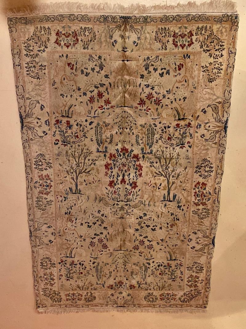 1970s Pakistani Wool Handwoven Carpet - 2