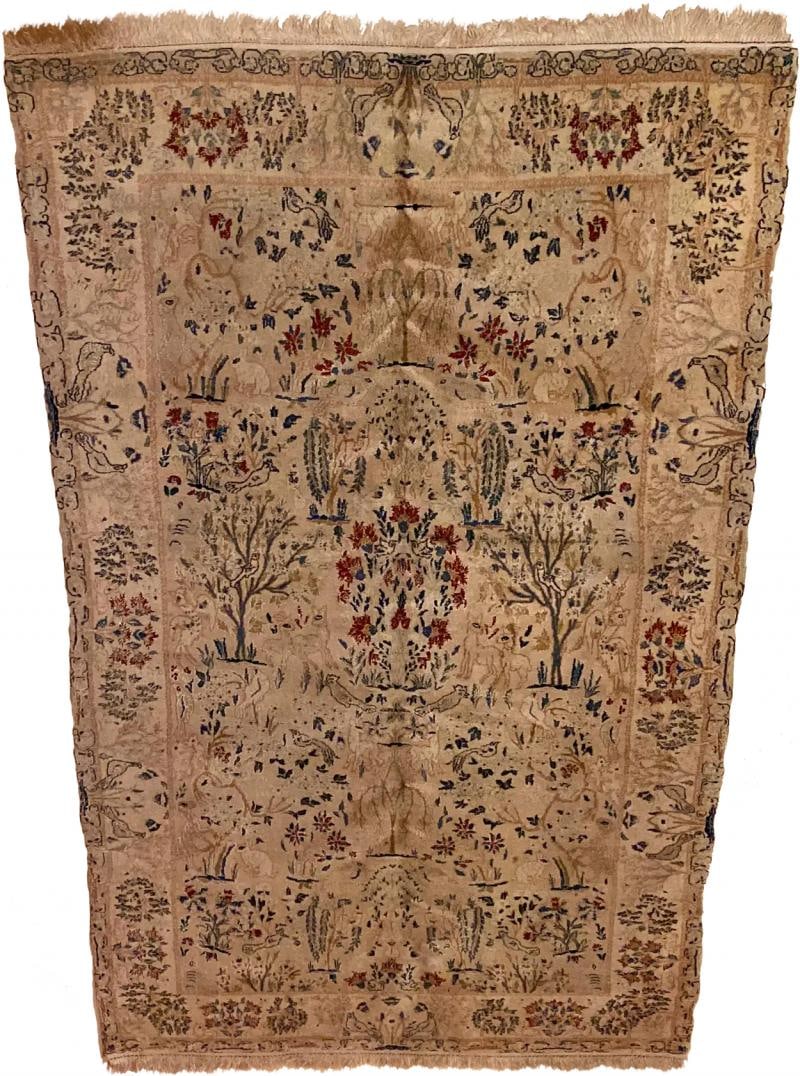 1970s Pakistani Wool Handwoven Carpet - 2
