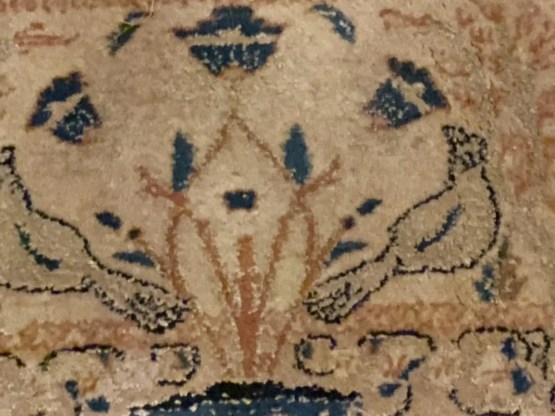 1970s Pakistani Wool Handwoven Carpet - 8