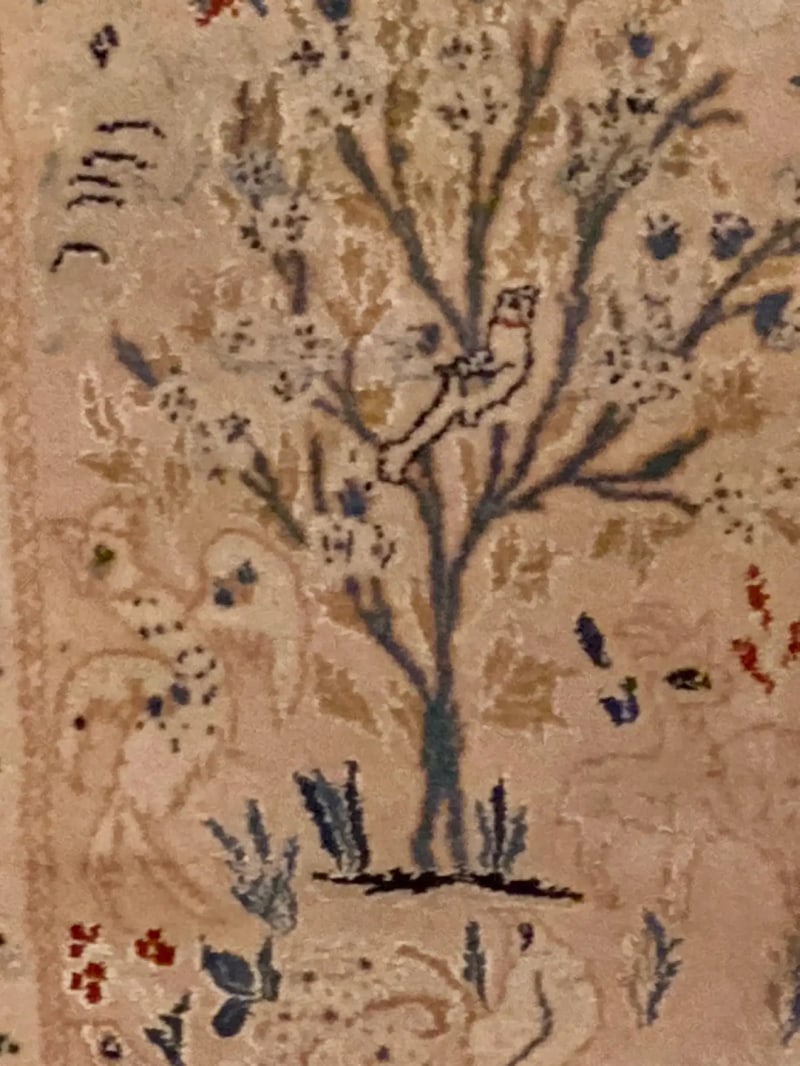 1970s Pakistani Wool Handwoven Carpet - 9