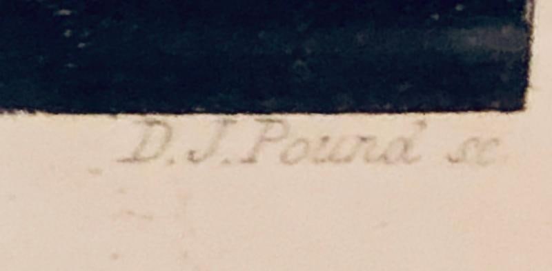 Diminutive Etching of Magdelena in a Gilt Frame Signed G. Batoni - 6