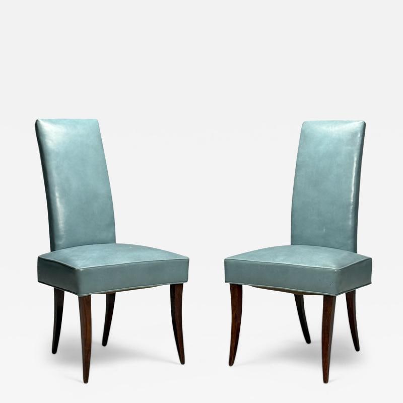 Dunbar, Mid-Century Modern, Occasional Chairs, Leather, Rosewood, 1950s (1 of 11)