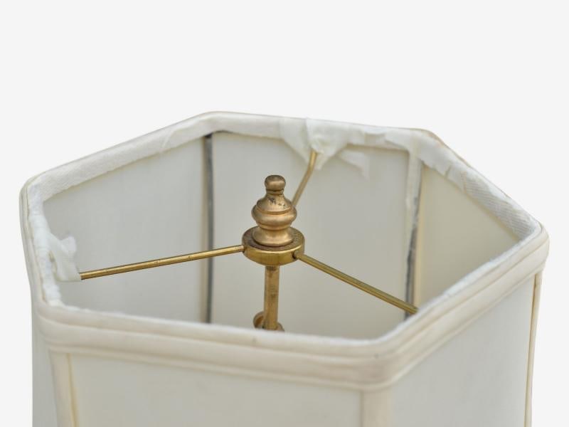 Hollywood Regency Style, Gilt Metal, Rock Crystal, Table Lamps, France, 1940s - 8