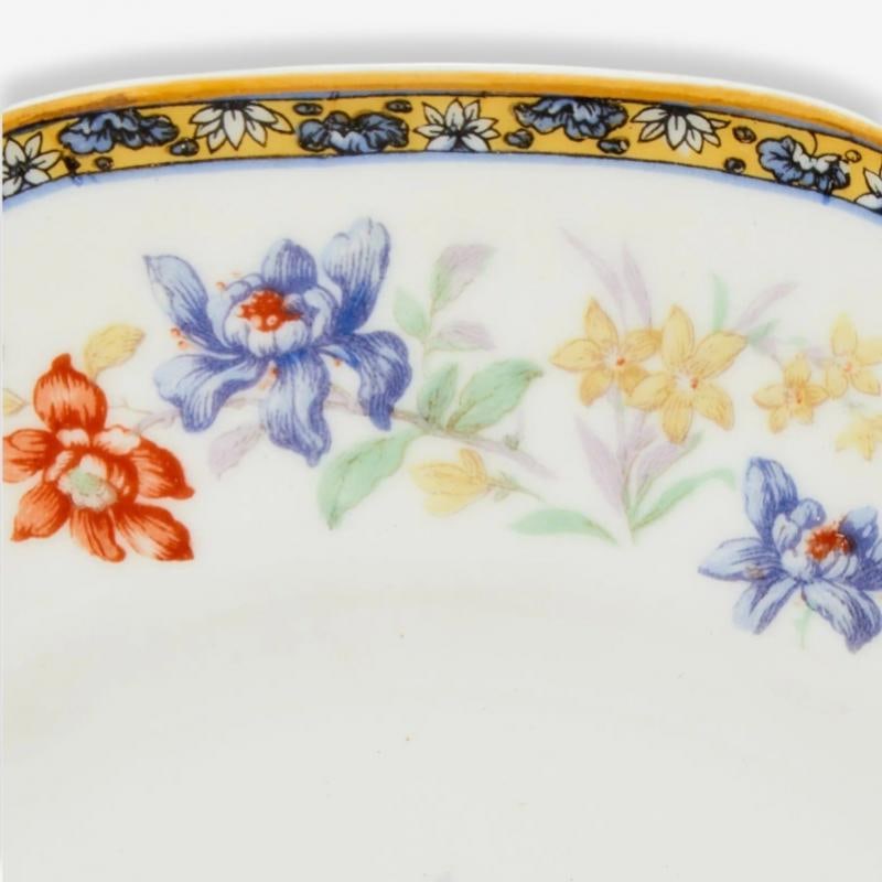 Limoges, Porcelain, Floral Design, Twelve Haviland Dinner Plates, Paris, 20th C. - 4