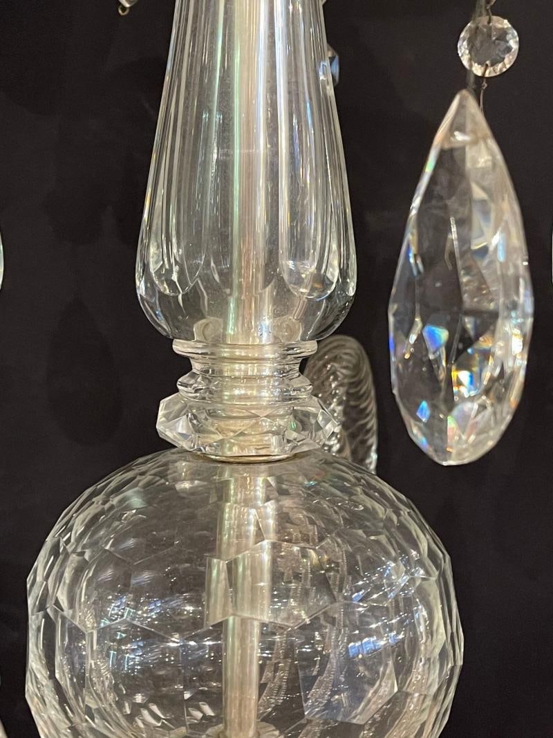 Fine Cut Crystal Venetian Style Chandelier - 9