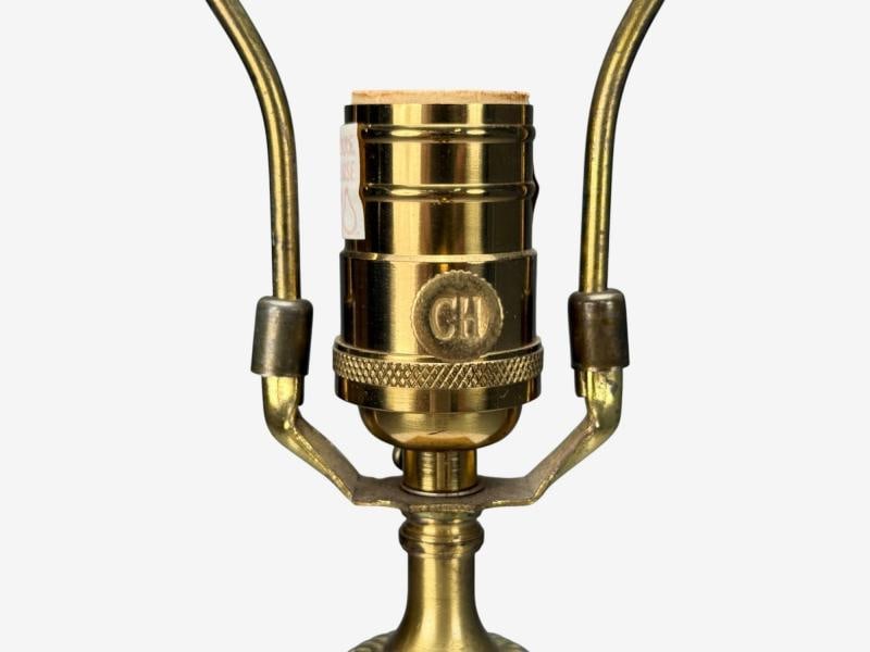 Chinoiserie, Painted Wood, Brass, Table Lamp, USA, 1960s - 10