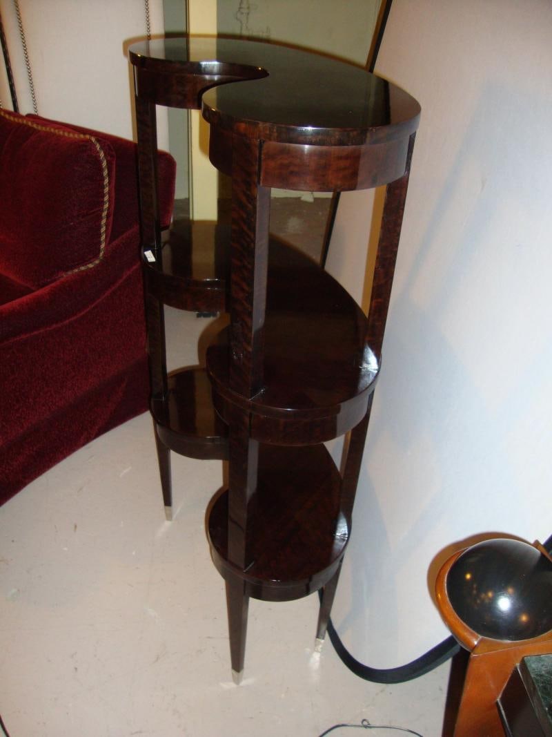Jonathan Charles Kidney Shaped Three-Tier Etagere - 11