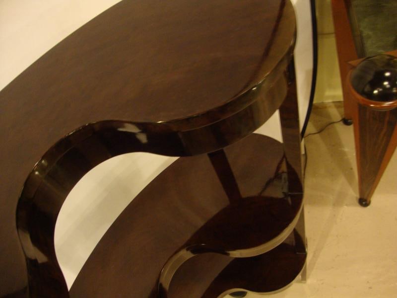Jonathan Charles Kidney Shaped Three-Tier Etagere - 6