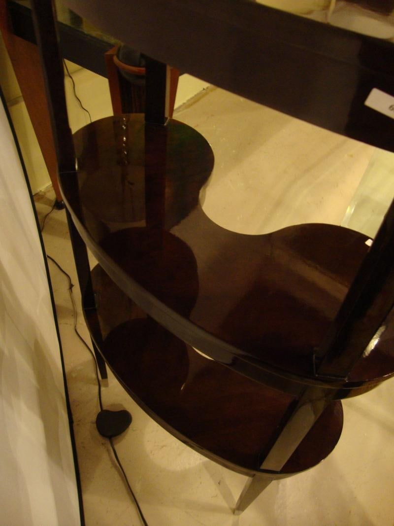 Jonathan Charles Kidney Shaped Three-Tier Etagere - 7