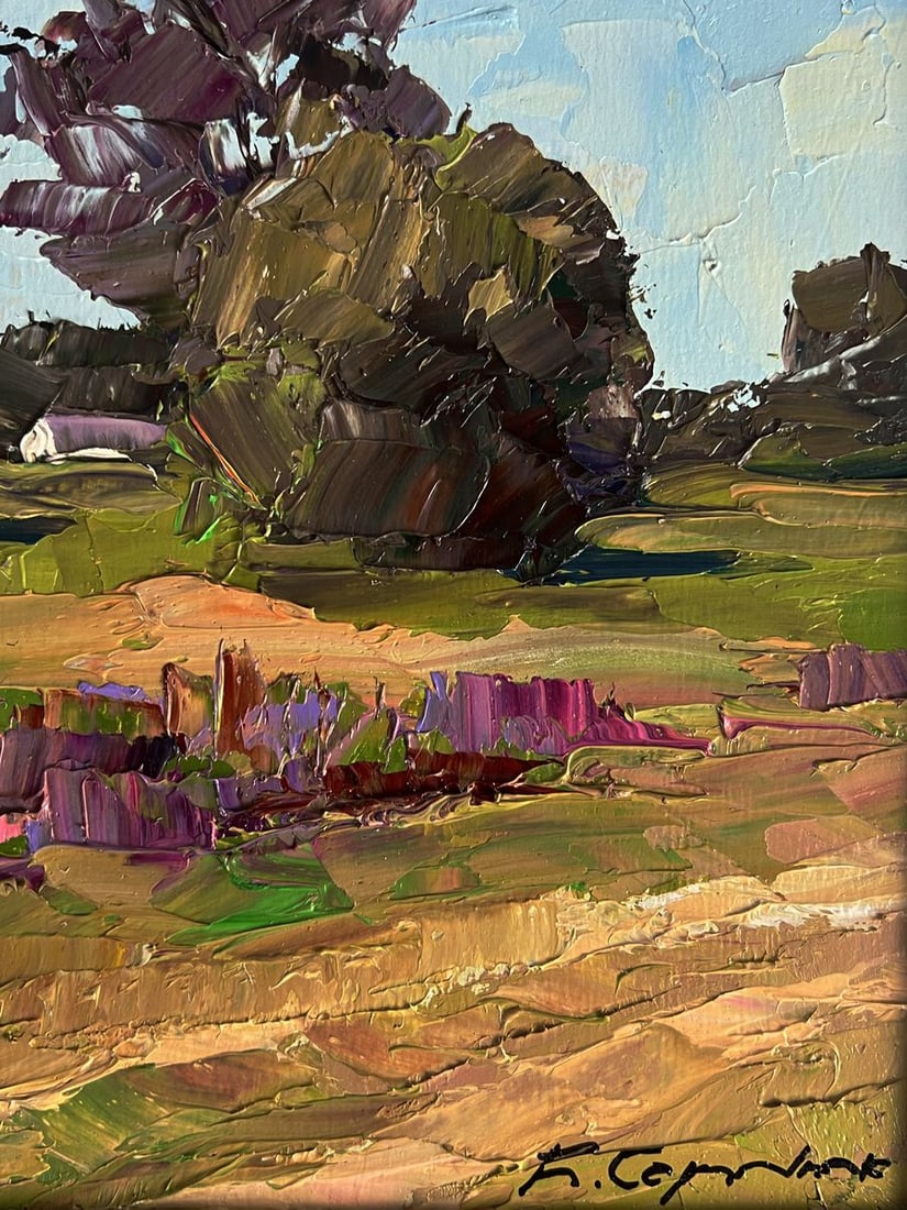 Oil painting In the summer meadows Boris Serdyuk - 10