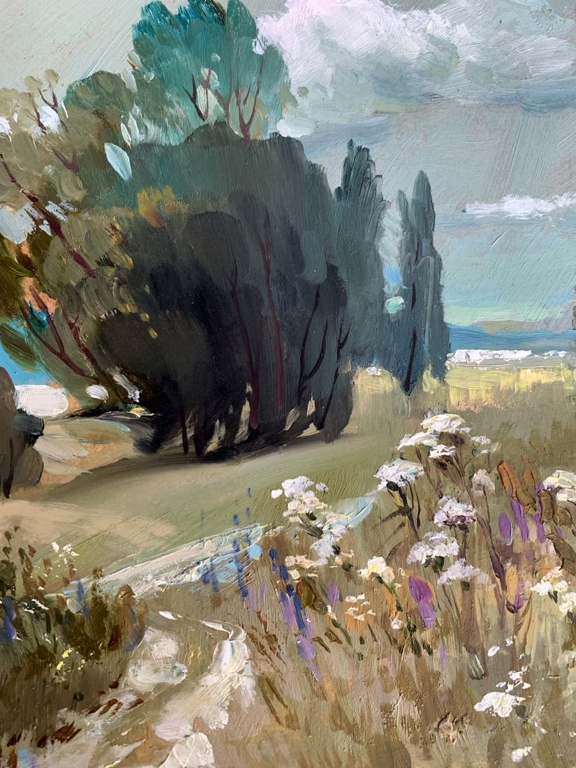 Oil painting Flower field Yuriy Suprunchuk - 10