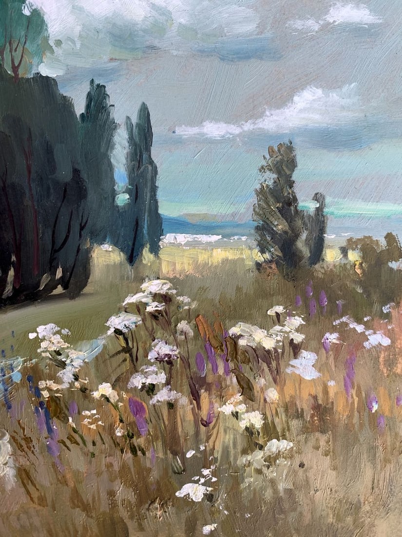 Oil painting Flower field Yuriy Suprunchuk - 11