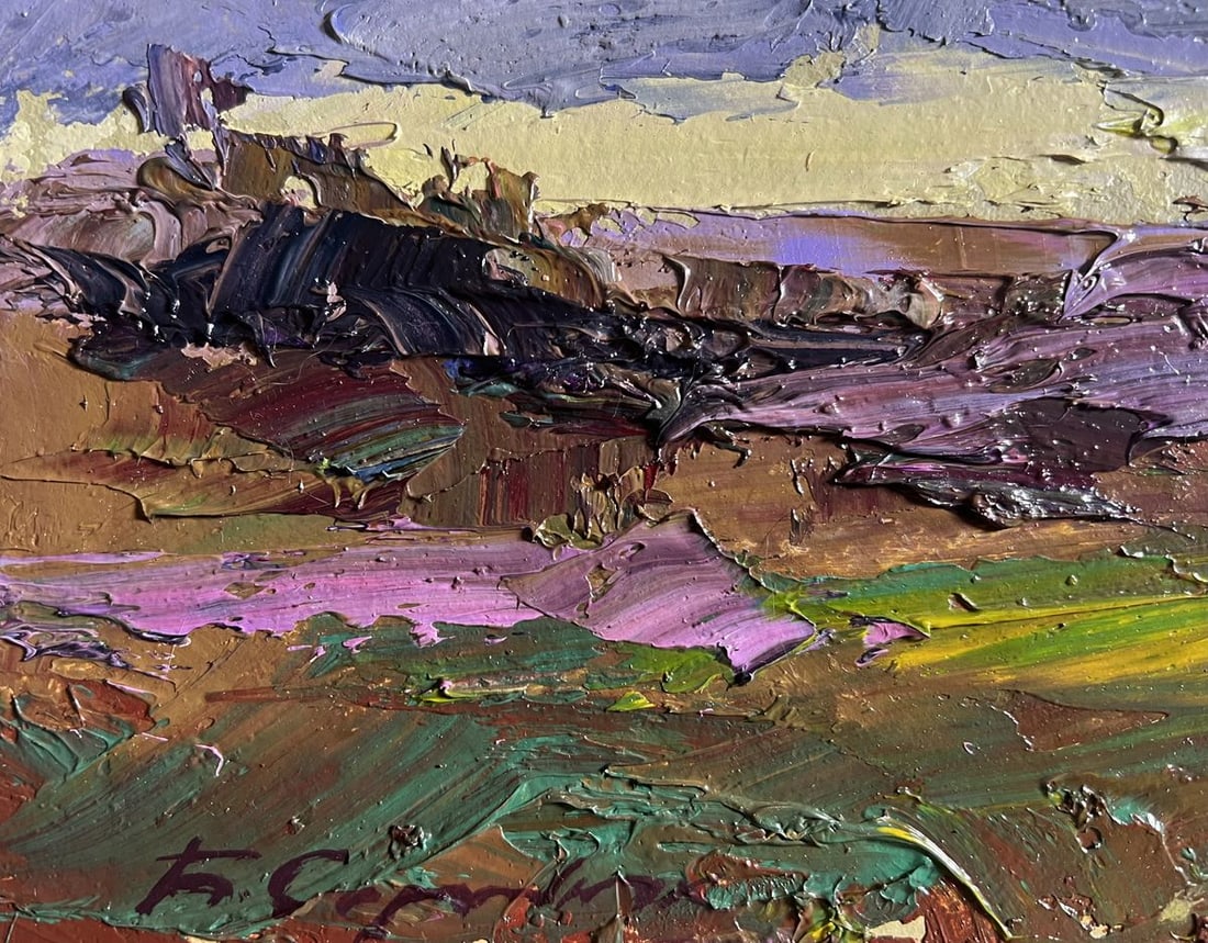 Oil painting It's a nasty day Boris Serdyuk - 9