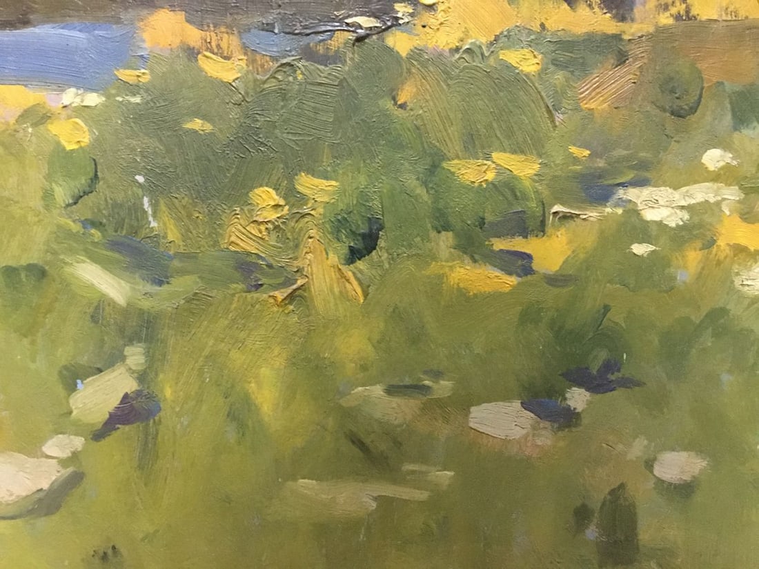 Oil painting In summer Polurezov G.I. - 8