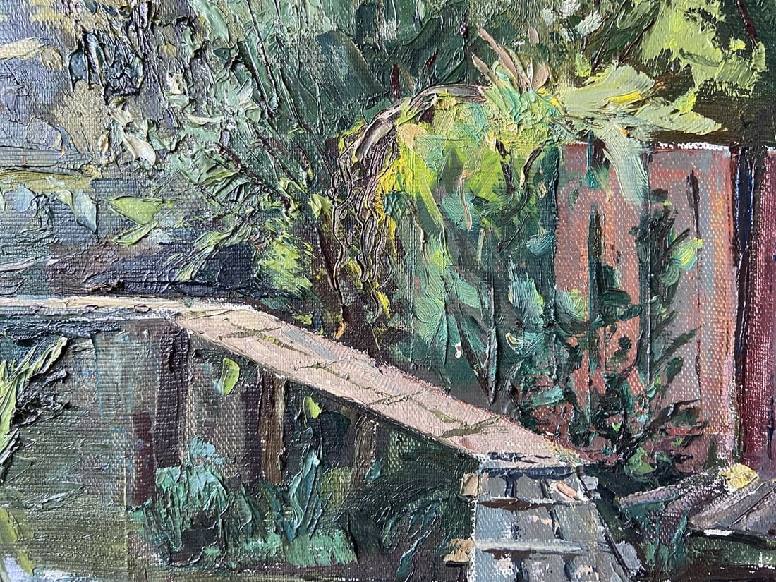 Oil painting Over the lake Kapotenko Ivan Ivanovich (1 of 10)