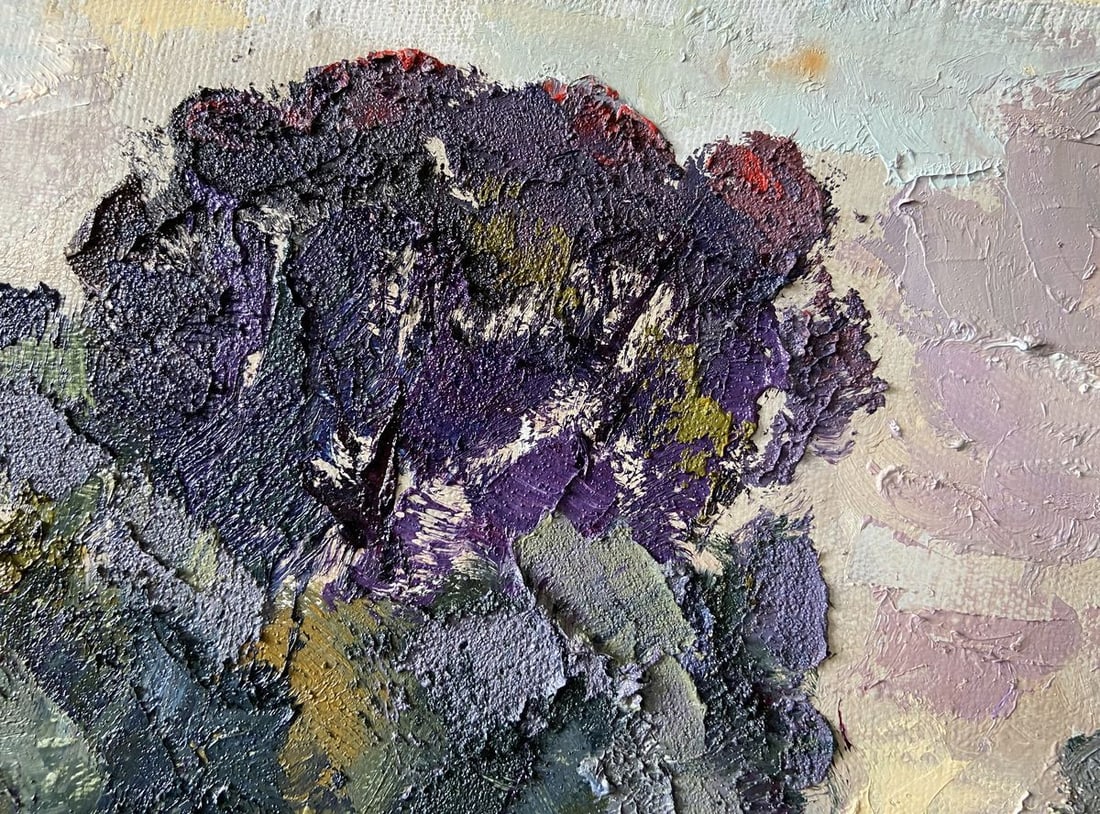 Oil painting Sunny hot day in the forest Kapotenko Ivan Ivanovich - 4