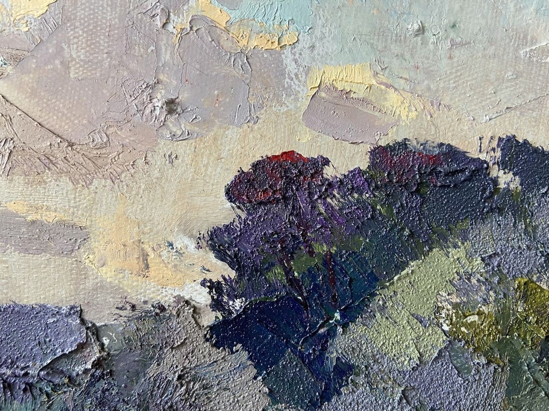 Oil painting Sunny hot day in the forest Kapotenko Ivan Ivanovich - 5