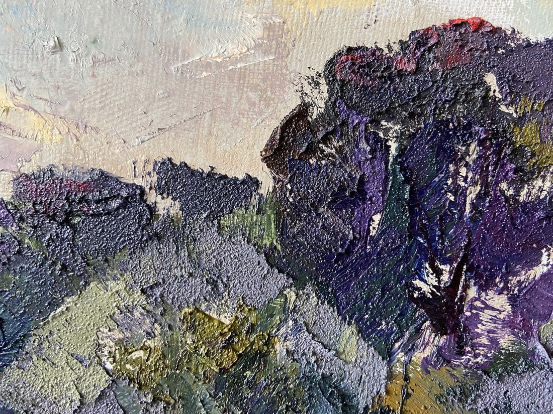 Oil painting Sunny hot day in the forest Kapotenko Ivan Ivanovich - 8