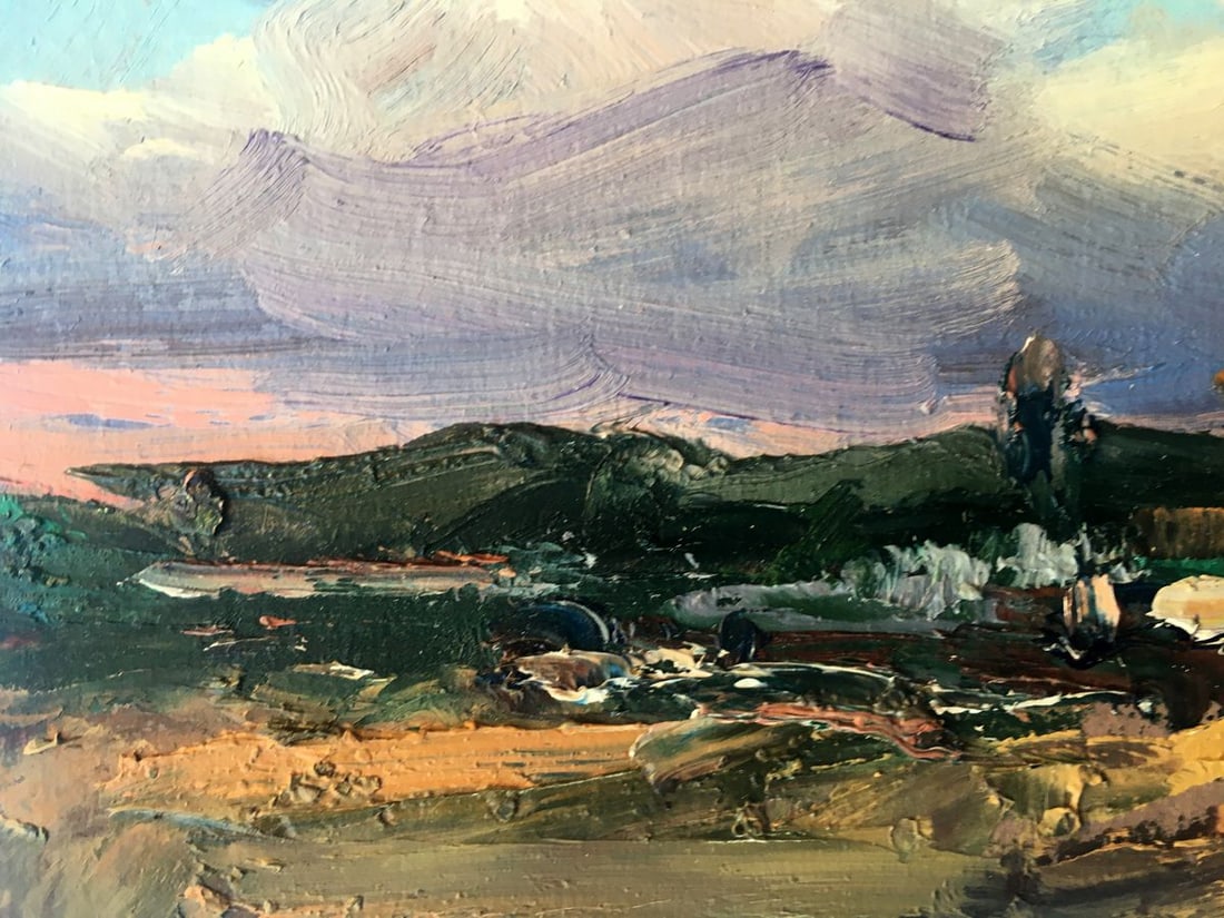 Oil painting It's getting dark soon Alexander Nikolaevich Cherednichenko - 11