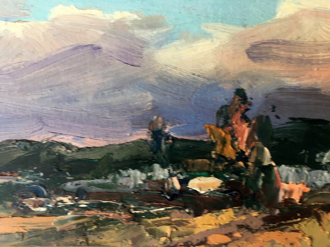 Oil painting It's getting dark soon Alexander Nikolaevich Cherednichenko - 12