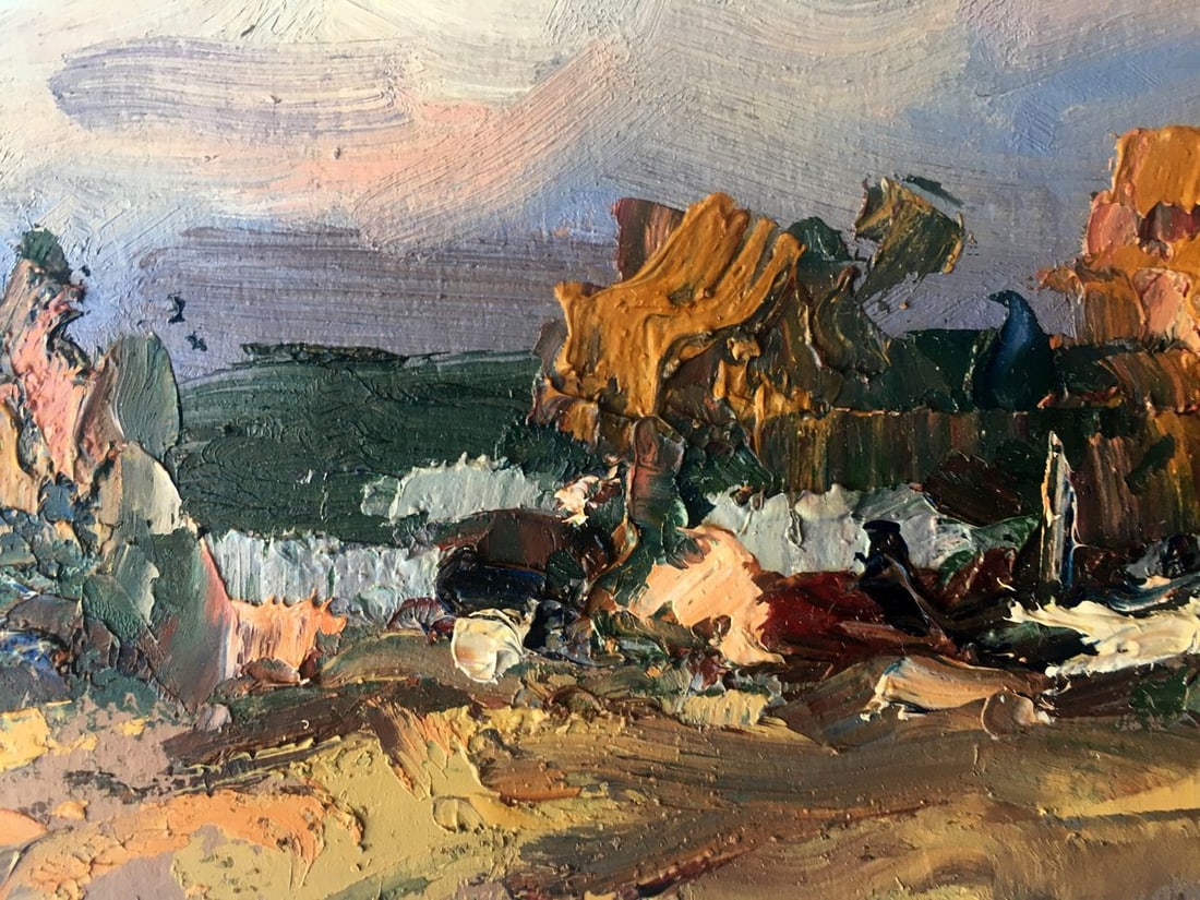 Oil painting It's getting dark soon Alexander Nikolaevich Cherednichenko - 13