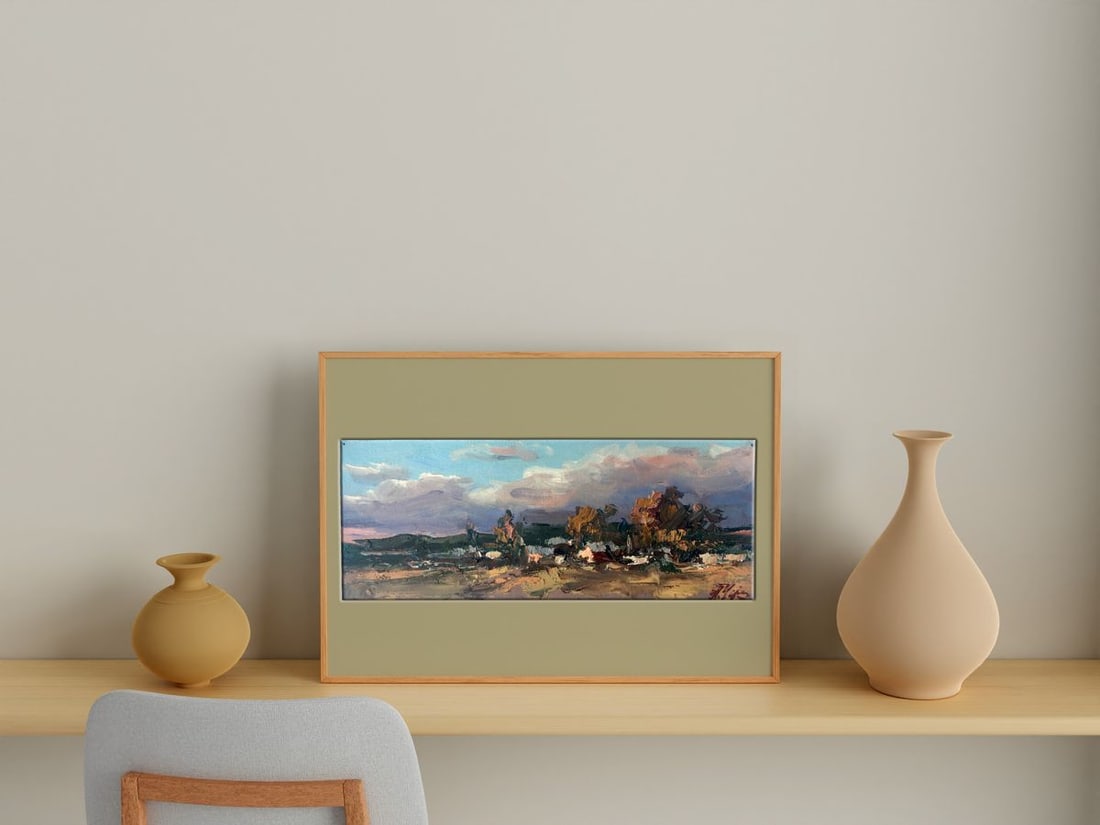 Oil painting It's getting dark soon Alexander Nikolaevich Cherednichenko - 3