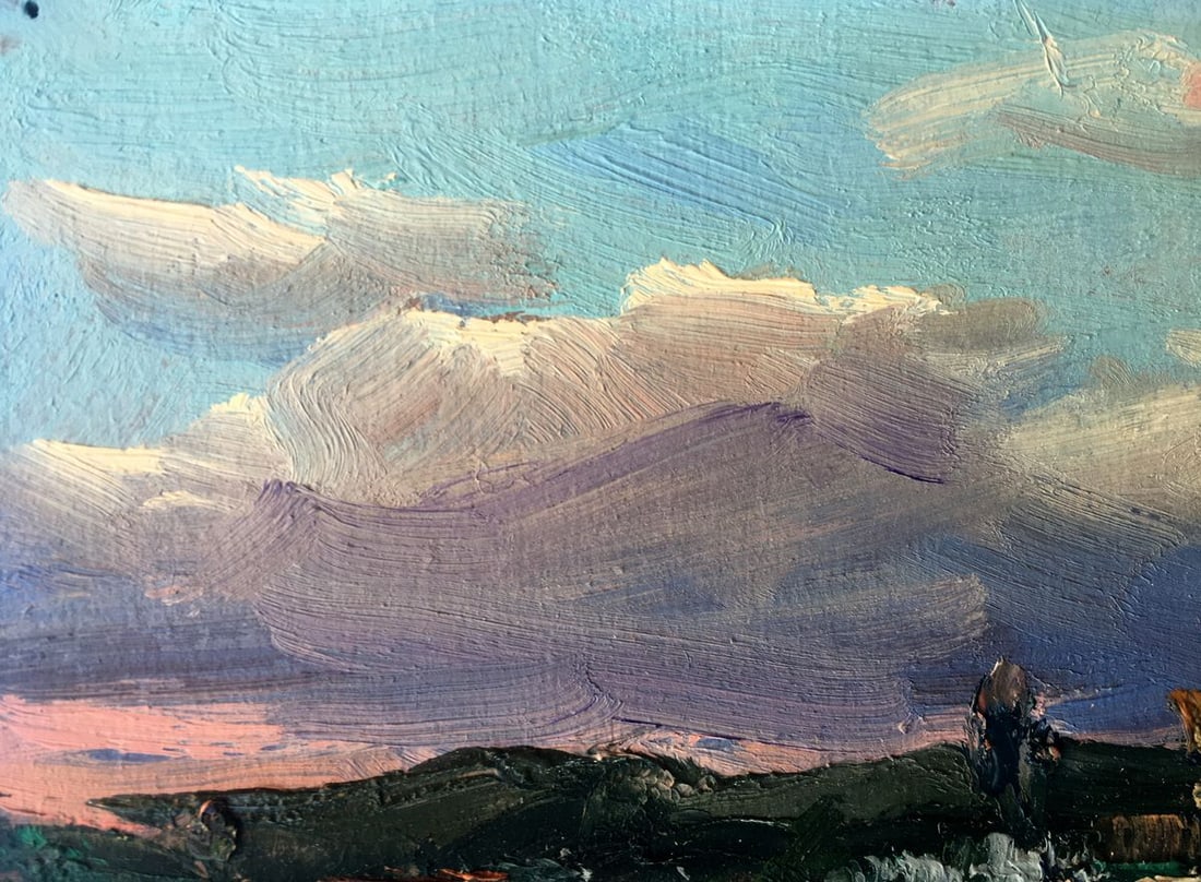 Oil painting It's getting dark soon Alexander Nikolaevich Cherednichenko - 4