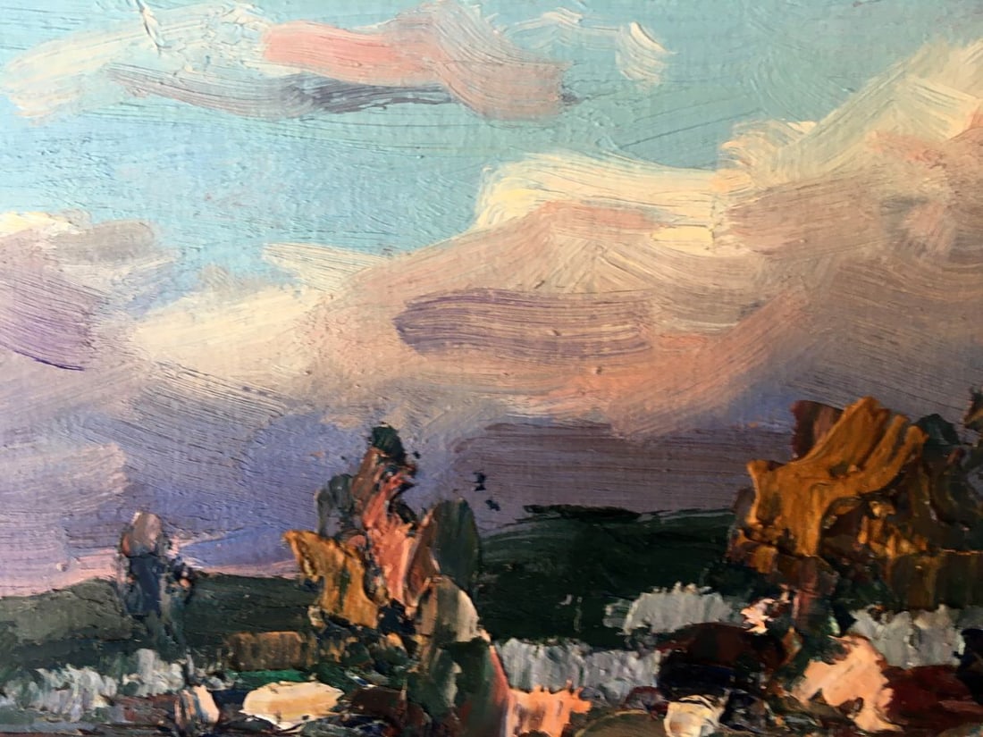 Oil painting It's getting dark soon Alexander Nikolaevich Cherednichenko - 5