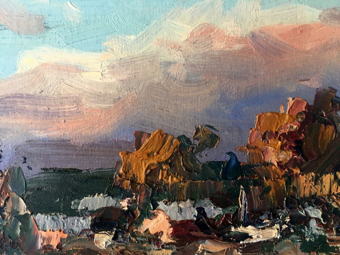 Oil painting It's getting dark soon Alexander Nikolaevich Cherednichenko - 6