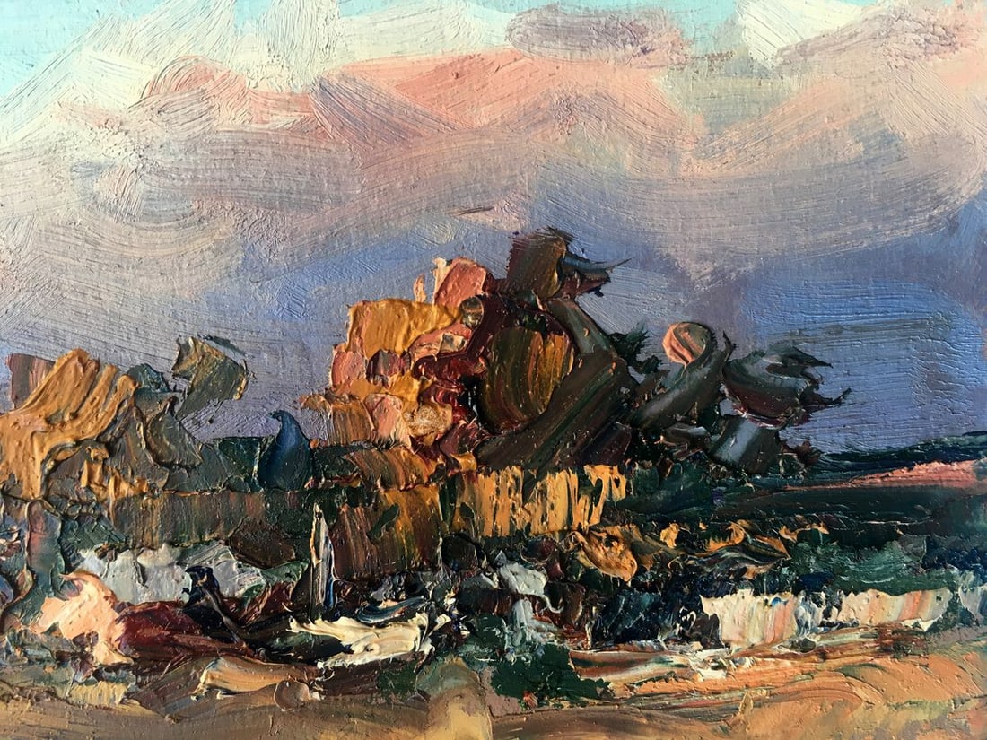 Oil painting It's getting dark soon Alexander Nikolaevich Cherednichenko - 7