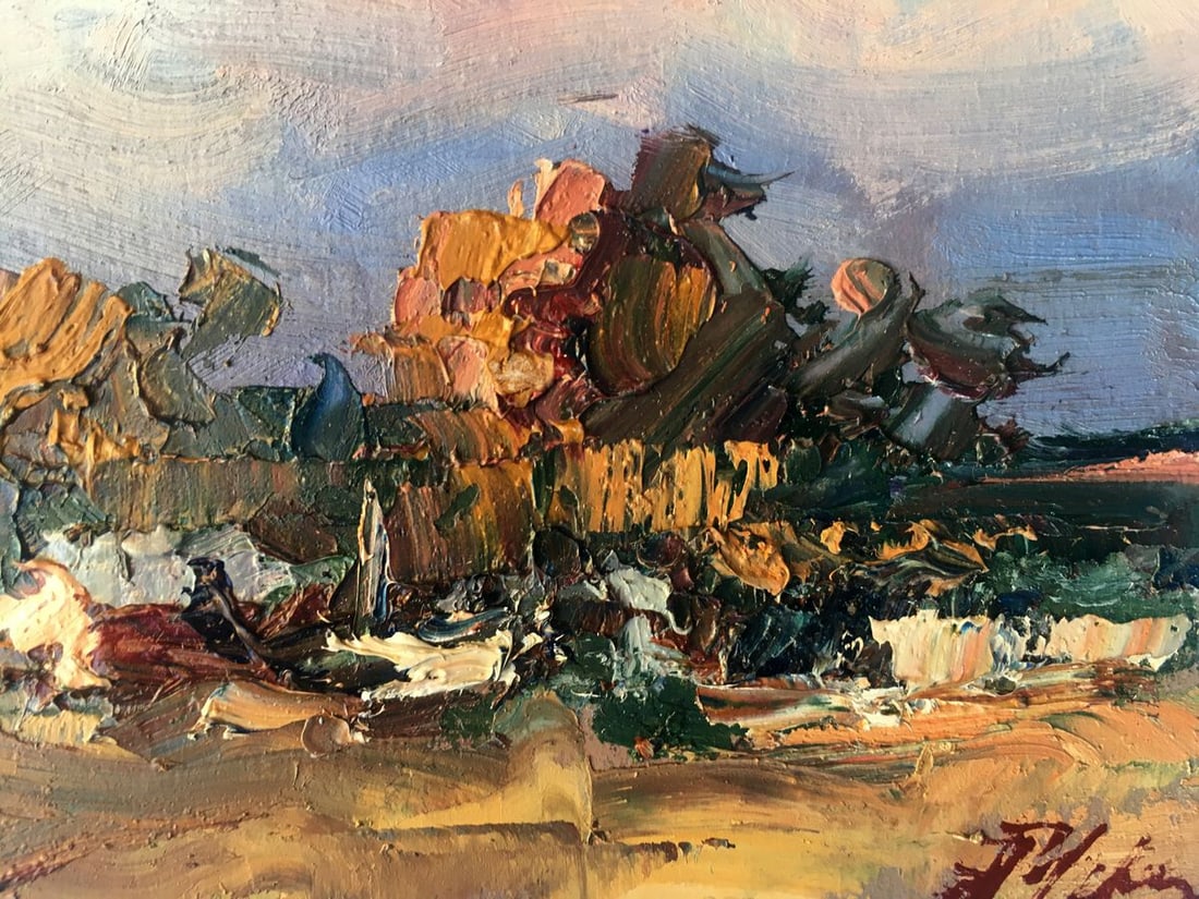 Oil painting It's getting dark soon Alexander Nikolaevich Cherednichenko - 8