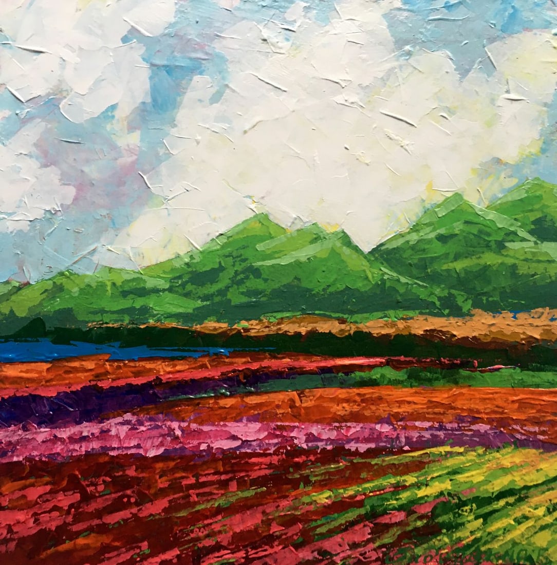 Oil painting Summer in the Carpathians Zadorozhnya V. V. (1 of 11)