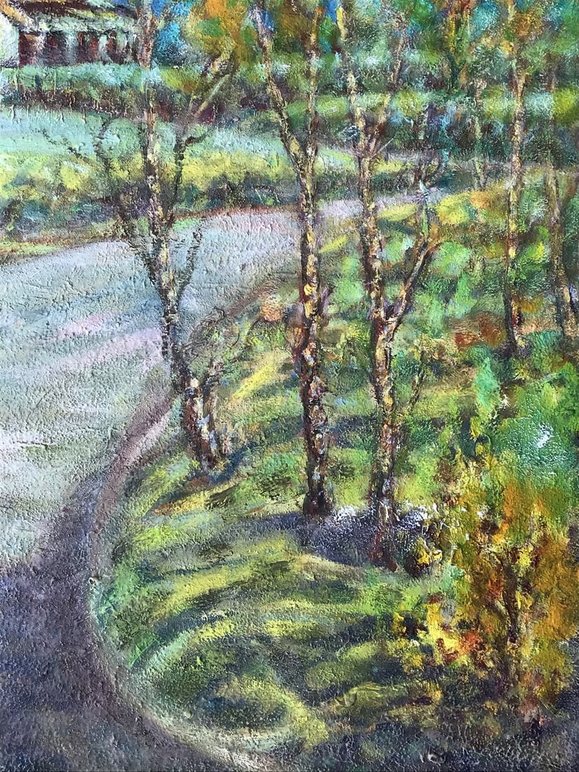 Oil painting On the outskirts of the city Shapoval Ivan Leontyevich - 11
