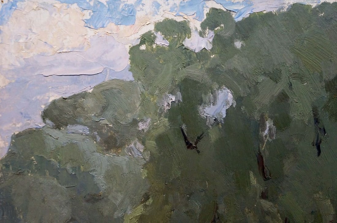 Oil painting Old oak Sevastyanov Viktor Grigorievich - 3