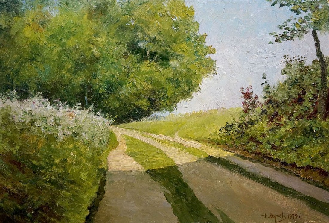 Oil painting Natural beauty Lednev Dmytro Yakovych: No.Verns 1102 *** ABOUT THIS PAINTING *** * TITLE: "Natural beauty" * ARTISTS: Lednev Dmytro Yakovych * SIZE: 24x35 cm/9.44x13.77 inches' * MEDIUM: oil, cardboard * HAND PAINTED: Original painting fro