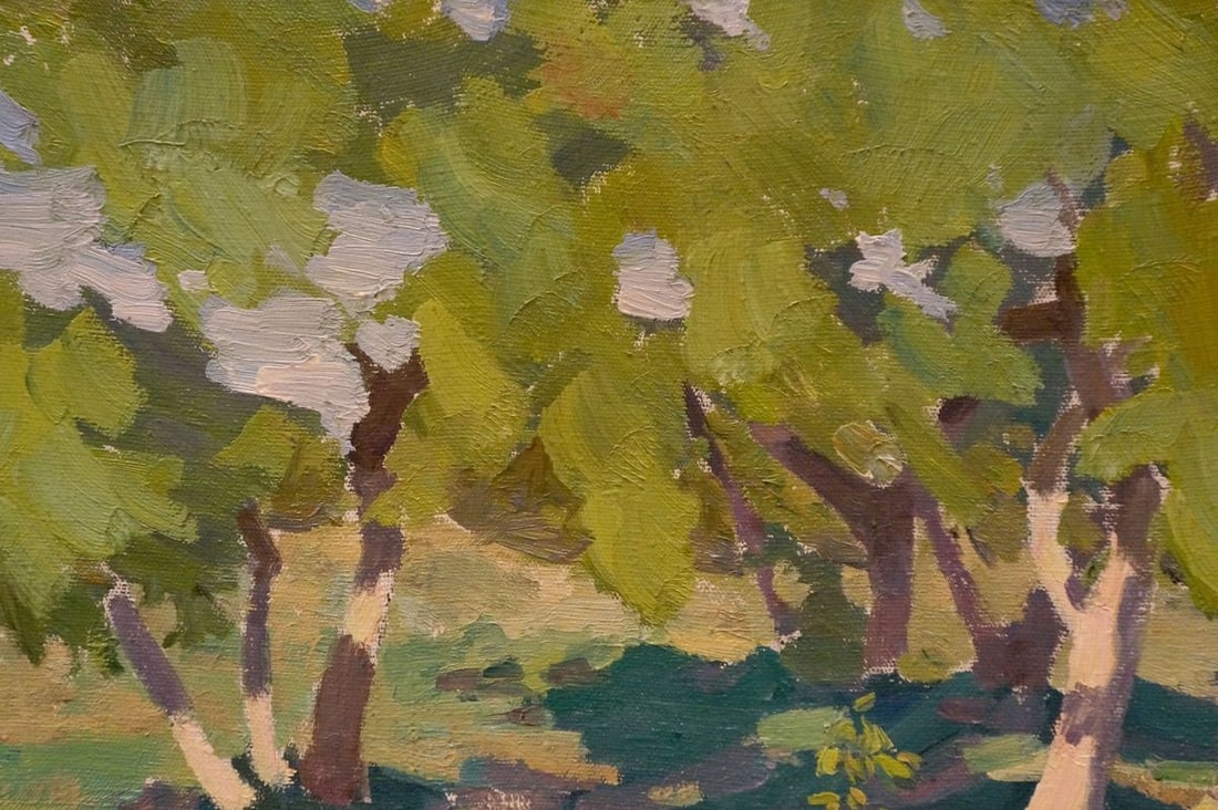 Oil painting Forest park Chernikov Nikolay Vladimirovich - 3