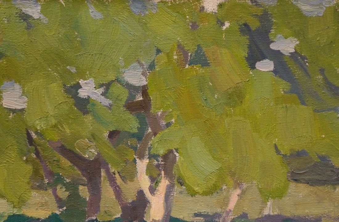 Oil painting Forest park Chernikov Nikolay Vladimirovich - 4