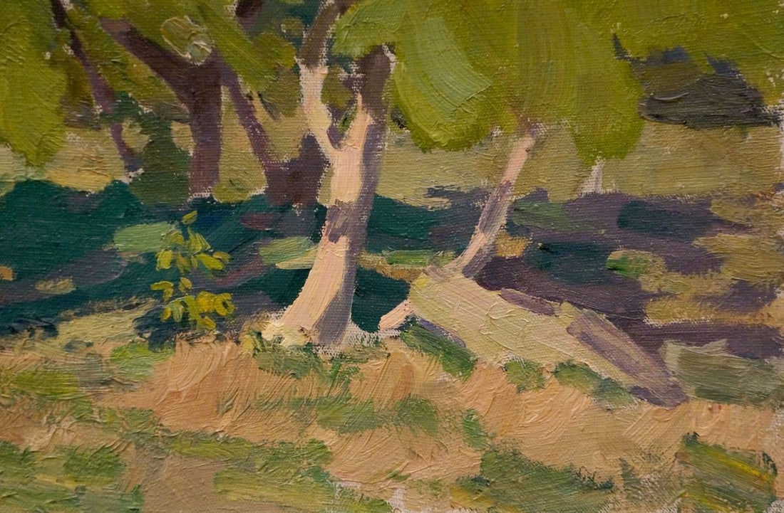 Oil painting Forest park Chernikov Nikolay Vladimirovich - 5