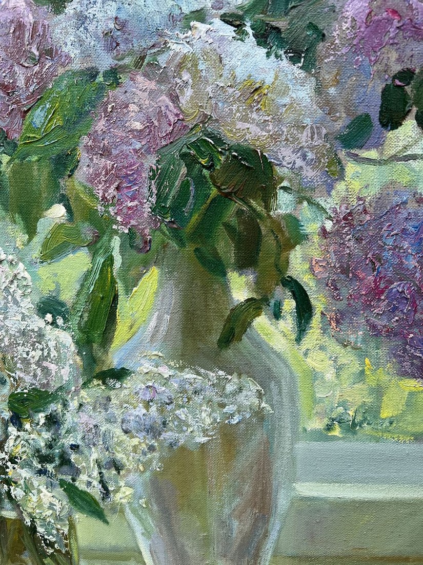 Oil painting Lilac time V. Mishurovsky - 11