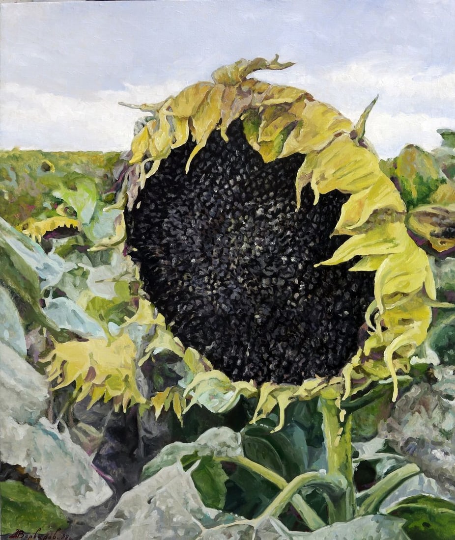 Oil painting Seeds for the future harvest Varvarov Anatoly Viktorovich (1 of 7)