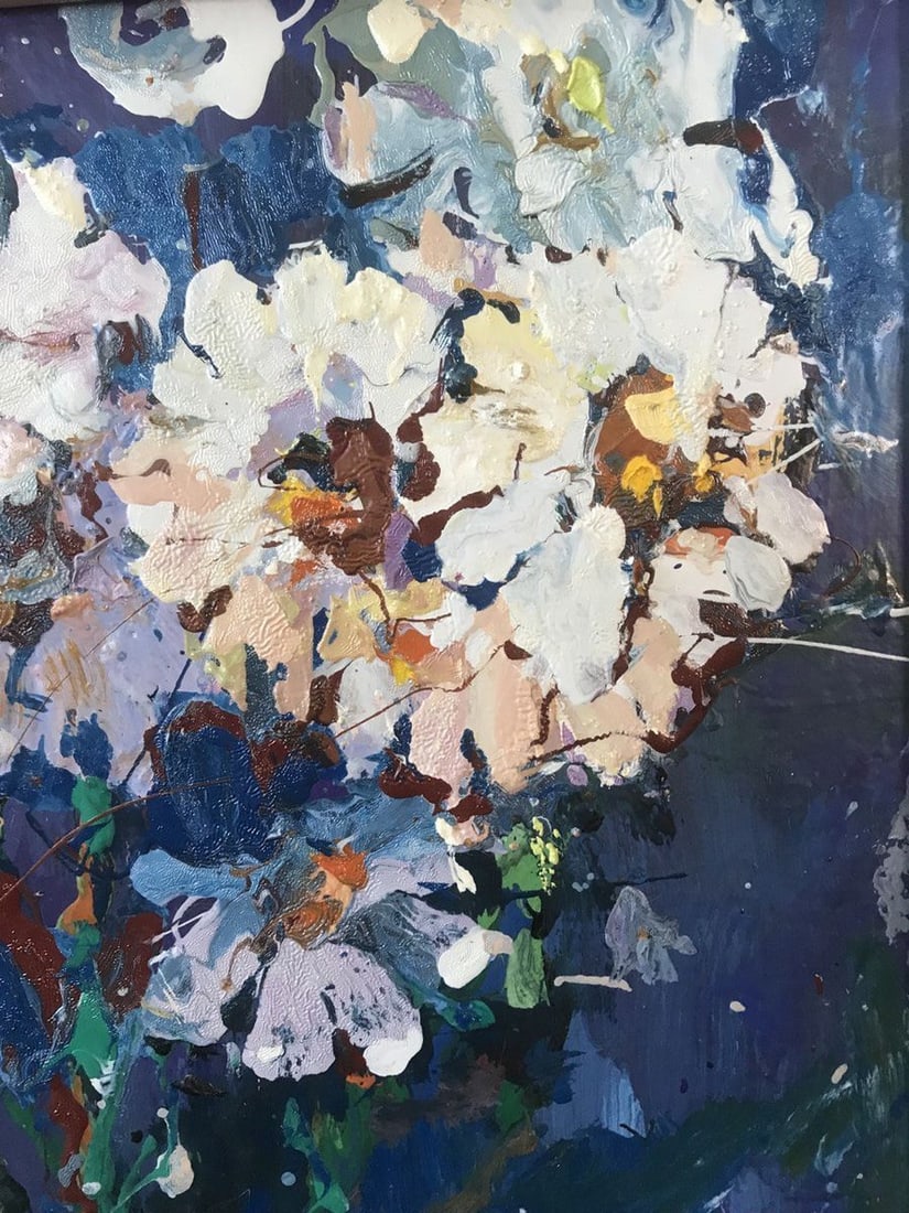 Oil painting extravaganza of flowers Kalenyuk Oksana - 2