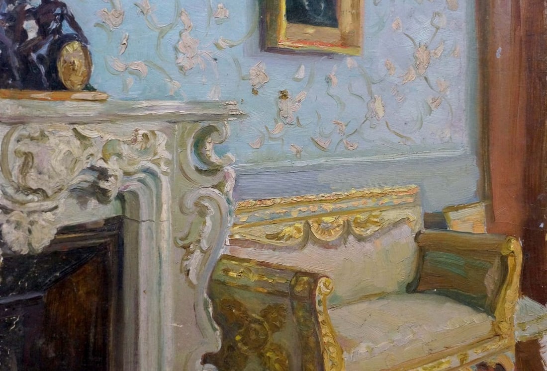 Oil painting Royal room - 4