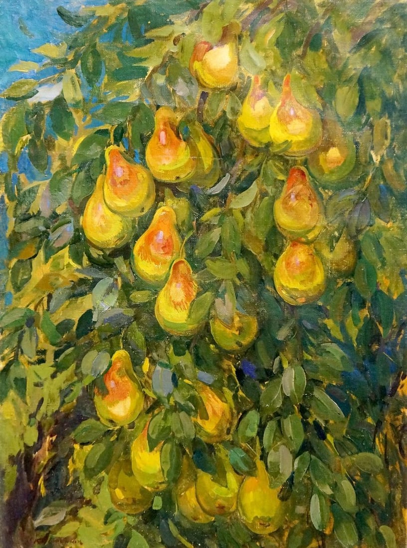 Oil painting Pears Kovtonyuk Ivan Anan'yevich (1 of 8)