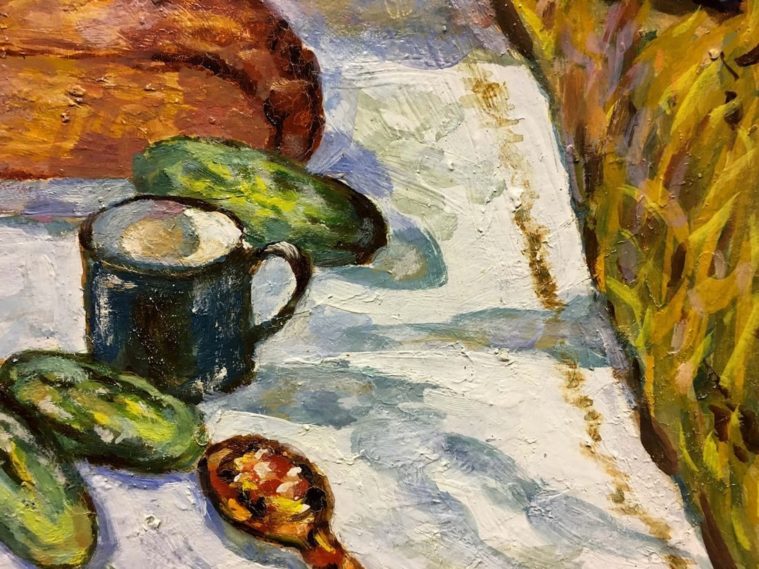 Oil painting Gifts of the earth Lina Alexandrovna Sokolova - 5