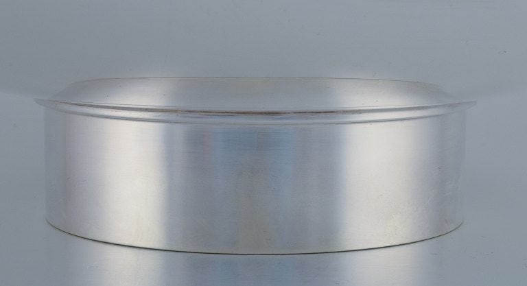 Soren Georg Jensen for Georg Jensen, large and impressive bowl in sterling silver. - 5