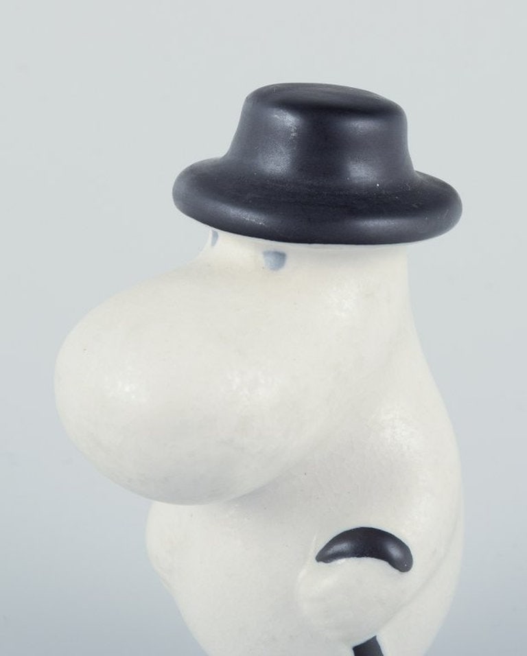 Arabia, Finland. Hand-painted ceramic figurine of Moominfather from the Moomins. Late 20th century. - 3