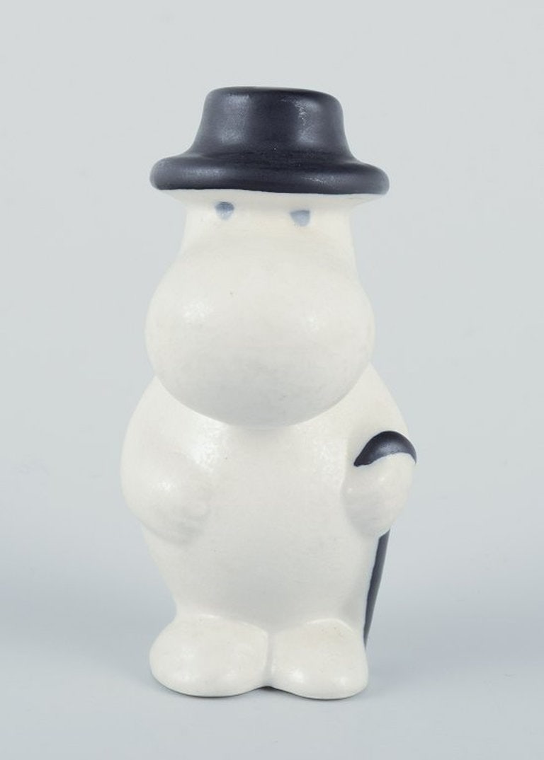 Arabia, Finland. Hand-painted ceramic figurine of Moominfather from the Moomins. Late 20th century. - 4