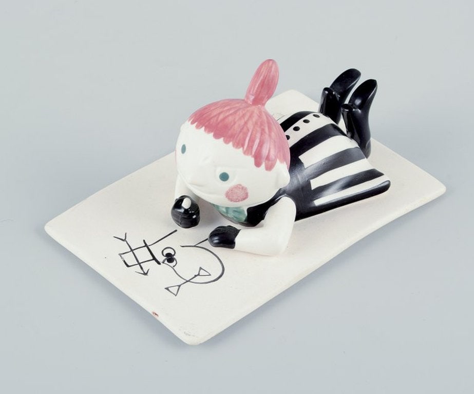 Arabia, Finland. Figurine of 'Little My' from the Moomins in hand-painted ceramic. Late 20th - 3