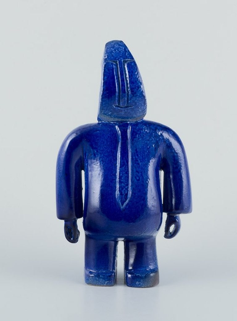 Bernard Lombot, French ceramicist. Unique ceramic sculpture. Circa 1980s. - 6